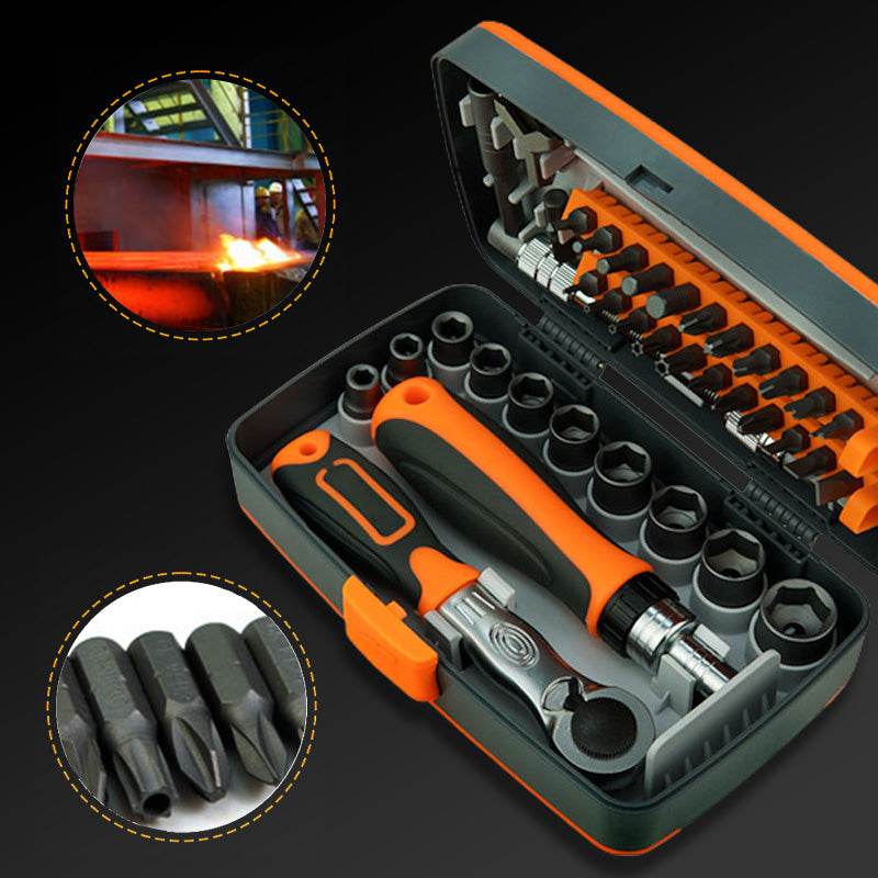 ✨Last day 65% discount🎁Multipurpose Ratchet Screwdriver Set