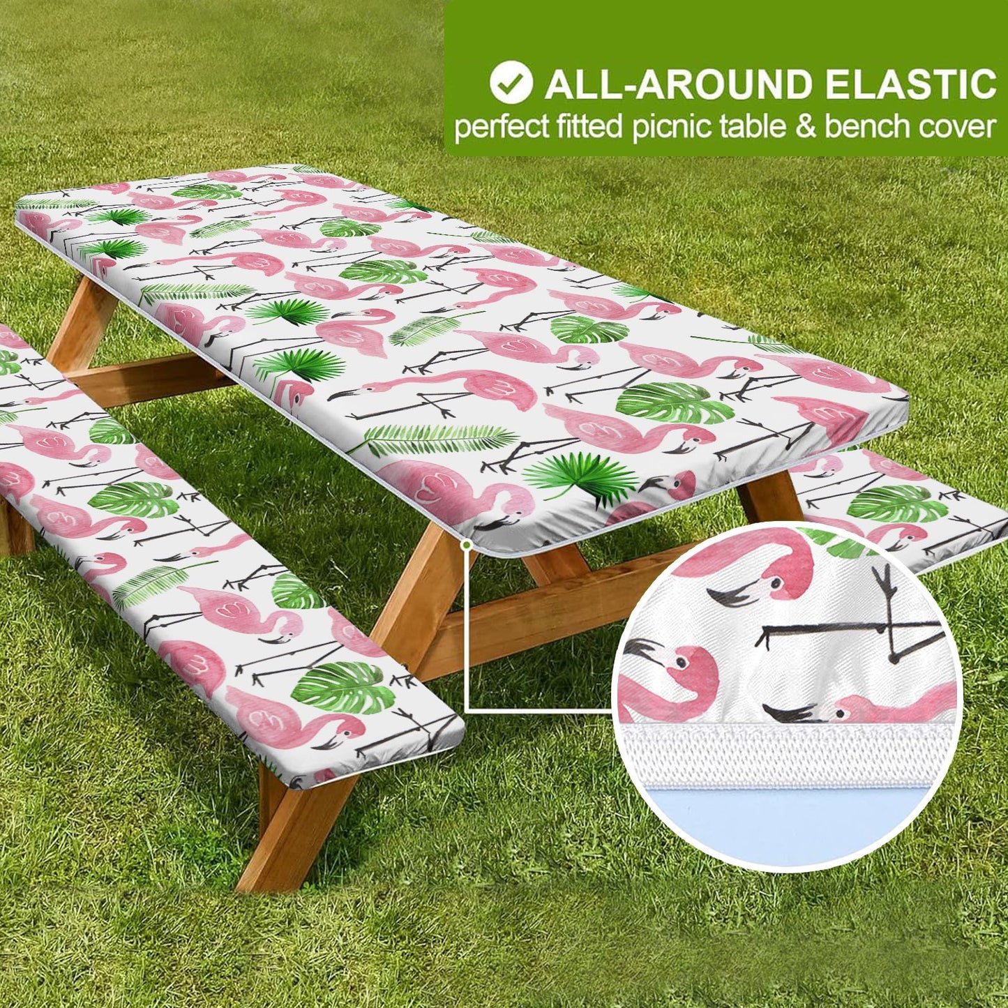 6ft Waterproof Picnic Table Covers