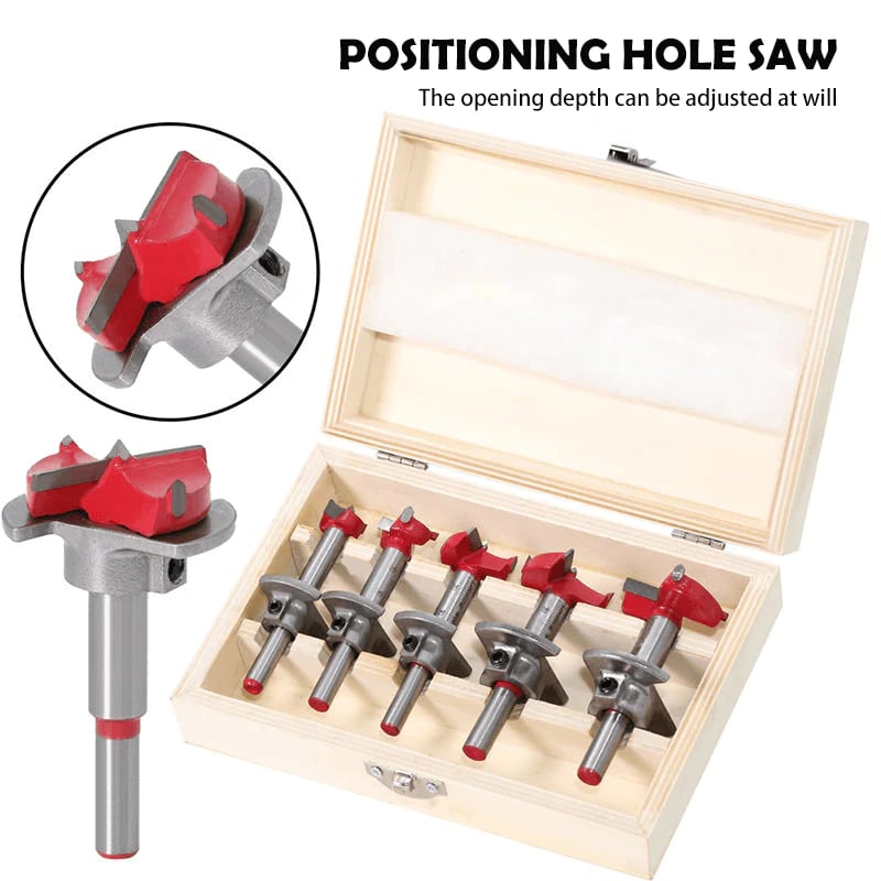 Wyhsports - Positioning Woodworking Drill Bit Set