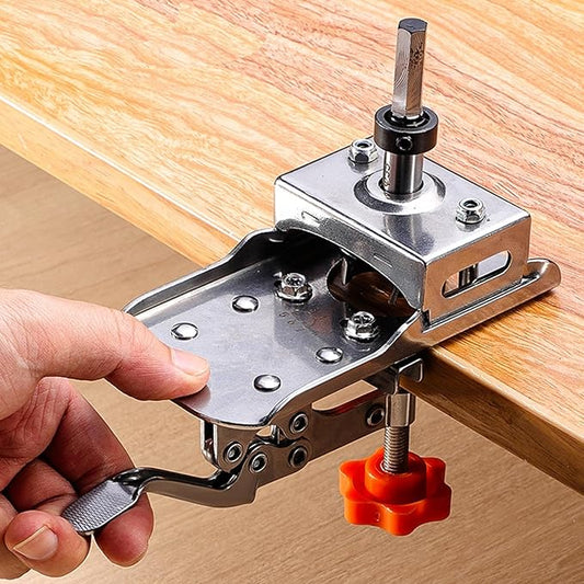 🔥Last day limited time offer 54% off🔥🔥Woodworking 35mm Hinge Boring Jig Hole Opener Kit