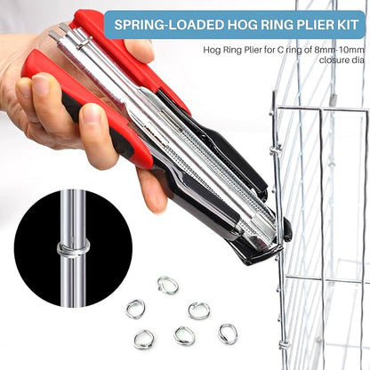 🔥LAST DAY 52% OFF🔥✨Spring-loaded Hog Ring Plier Gun Tool