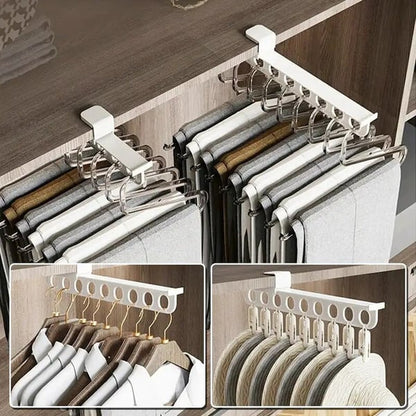 💥Special sale - Intelligent pull-out slide trouser rack
