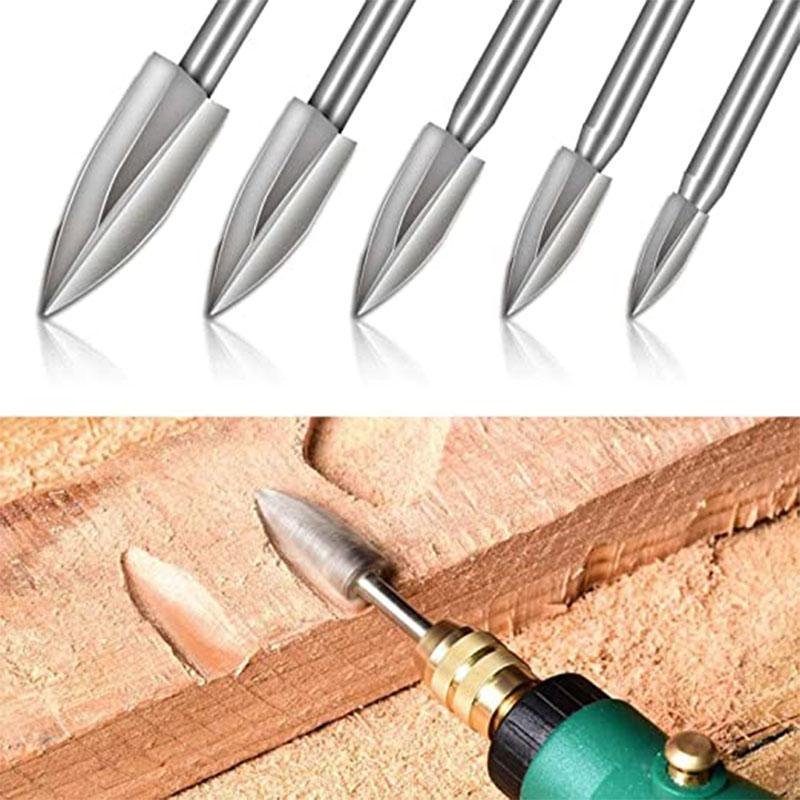 Wyhsports - 5-piece woodcarving drill bit sets