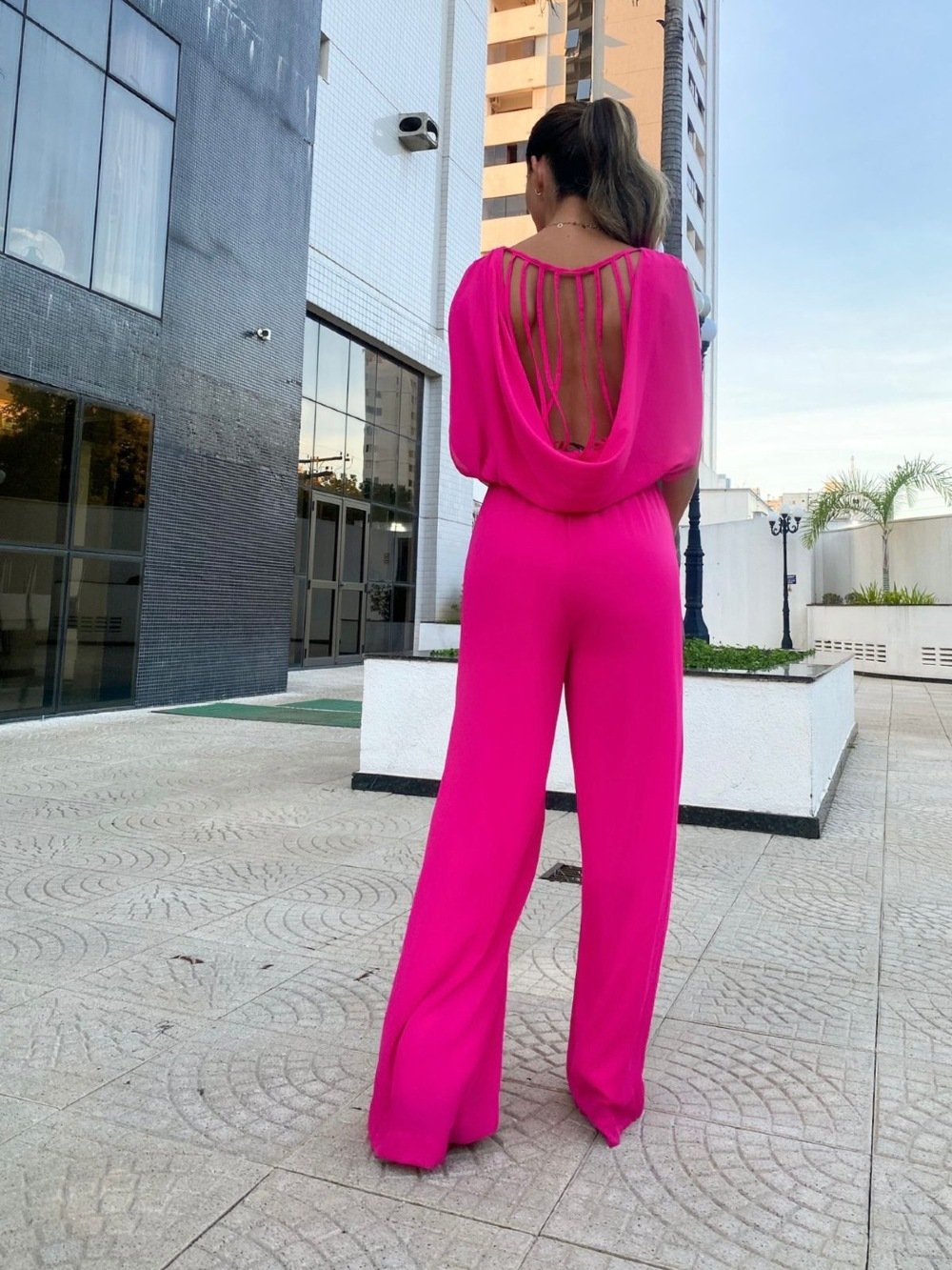 🔥Merchant recommendations🔥Backless Casual Jumpsuit