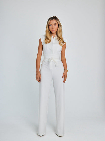 💥Special sale - Women's Sleeveless Wide-Leg Jumpsuit