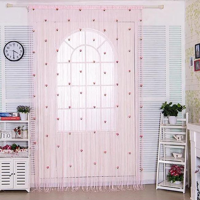 🔥LAST DAY 53% OFF🎁Rose Flower Door Curtain