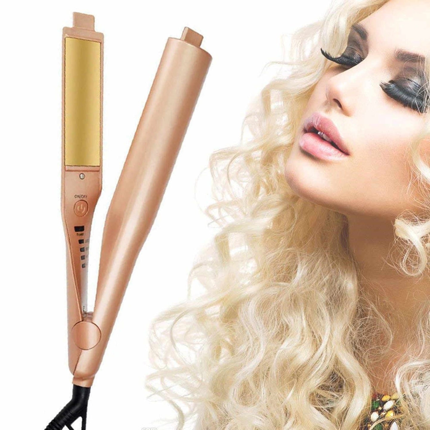 🔥This week's best-selling products🔥2-in-1 Hair Straightener Spiral Wave Curler