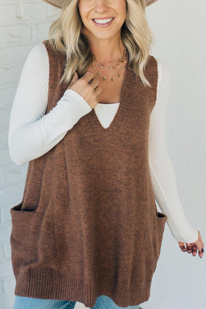 💥Special sale - Cozy Pocket Sweater Vest