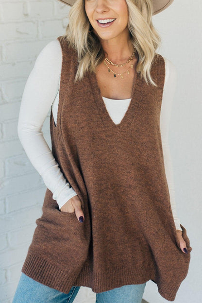 💥Special sale - Cozy Pocket Sweater Vest