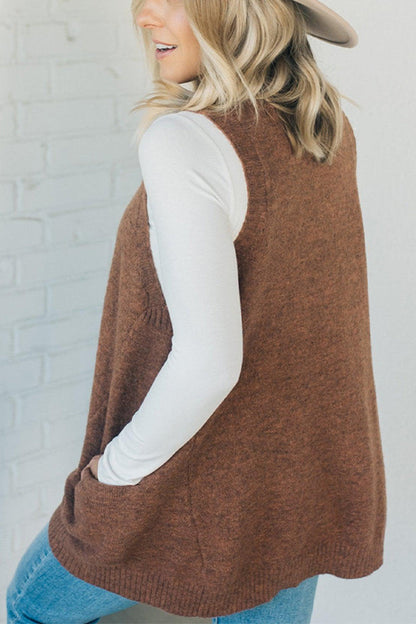 💥Special sale - Cozy Pocket Sweater Vest
