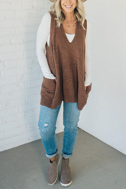 💥Special sale - Cozy Pocket Sweater Vest