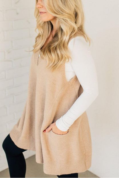 💥Special sale - Cozy Pocket Sweater Vest