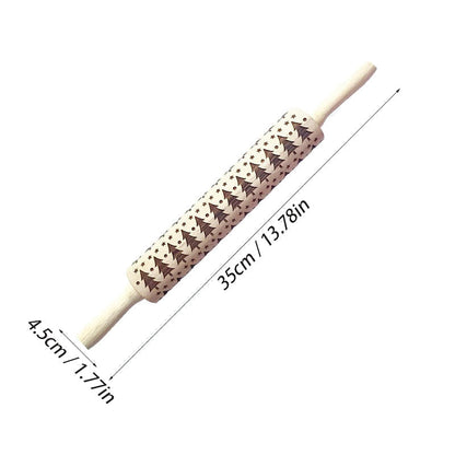 💥Special sale - Christmas Wooden Rolling Pins