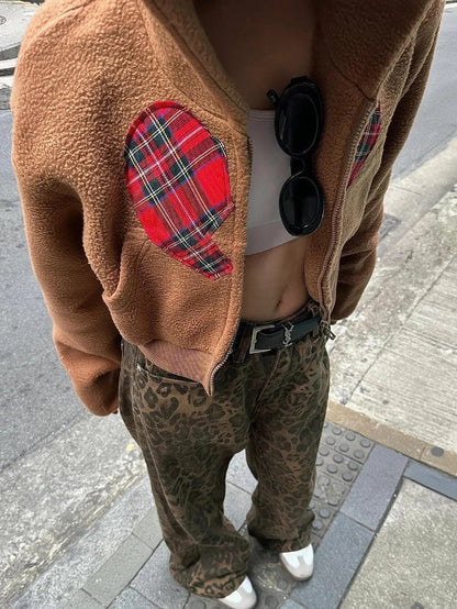 💥Special sale - Viral Leopard Print Jeans