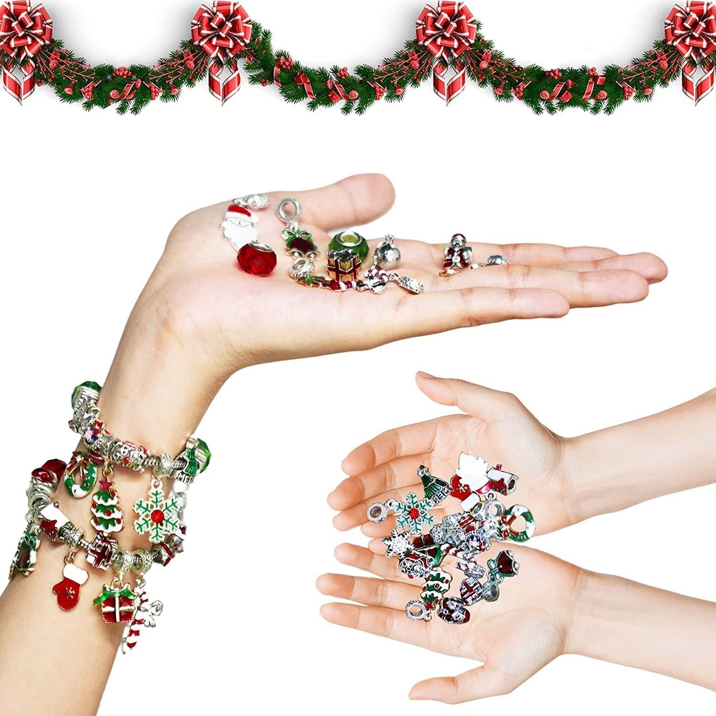 🎁Early Christmas Sale- 50% OFF🎁DIY Christmas Advent Calendar Bracelets Set