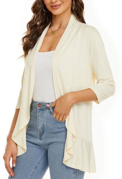 🔥Last Day ✨Women's Casual Lightweight Open Front Cardigans