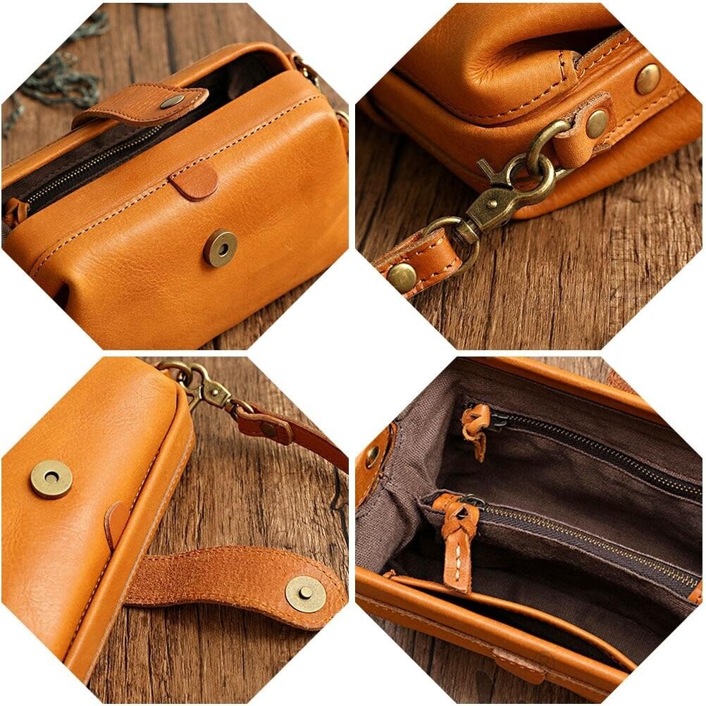 Premium Leather Retro Handmade Bag