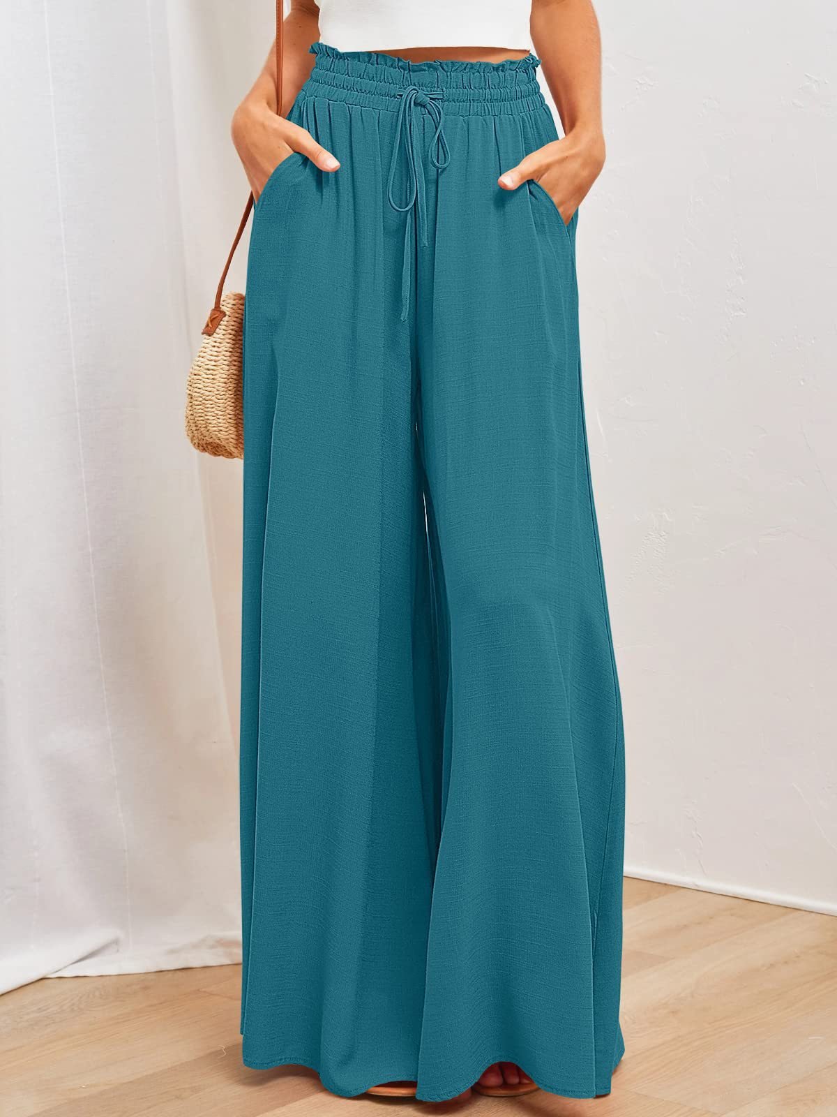 🎁Huge Sale -52% OFF💖Women's Casual Pants Wide Leg Trousers