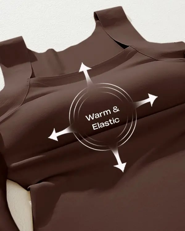 🔥U Neck Shapewear Built-in Bra Tank High Strechy Sleeveless Slim Fit Tops Camisole