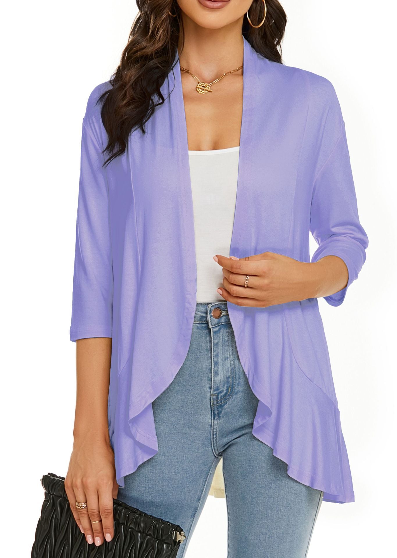 🔥Last Day ✨Women's Casual Lightweight Open Front Cardigans