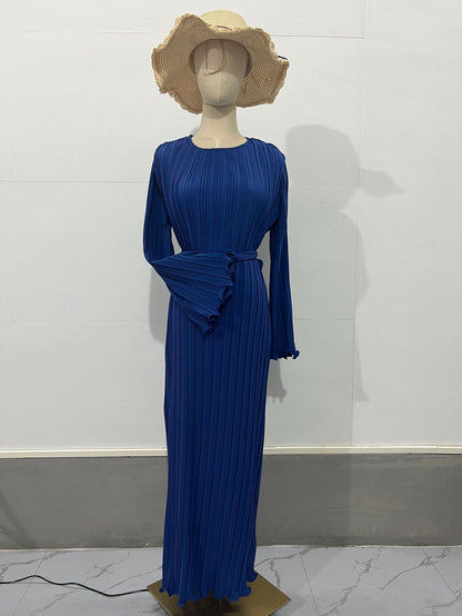 💥Special sale - Pleated Bell Sleeve Maxi Dress