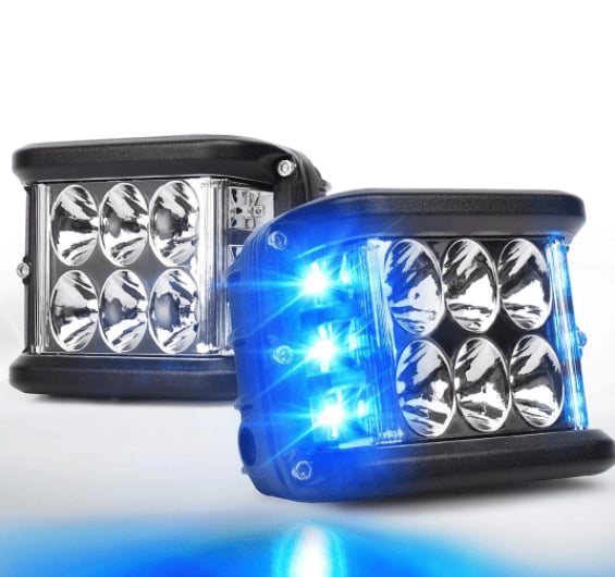 🔥LAST DAY 53% OFF🎁Car double-sided LED dual-color light