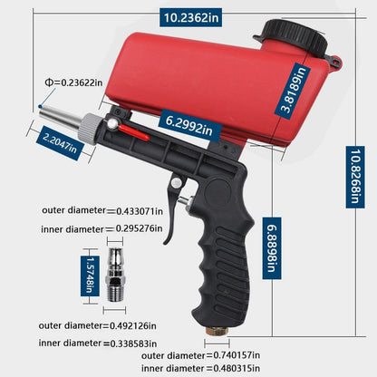 💥Hottest items - Portable Pneumatic Sandblasting Gun - naotstore