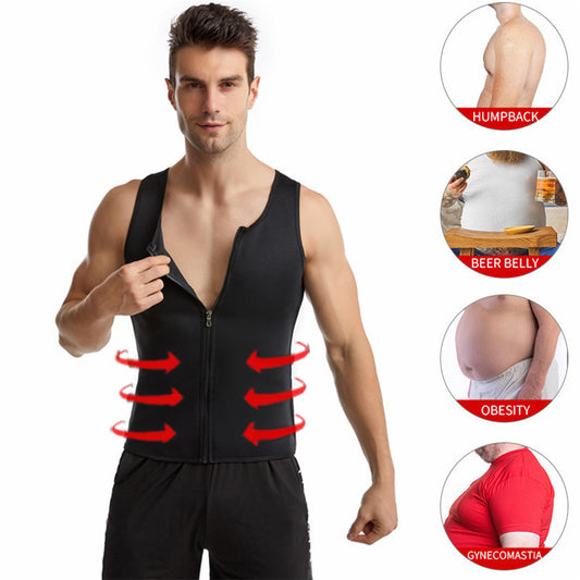 🎽50% off new products🎽men's waist-tightening zipper vests