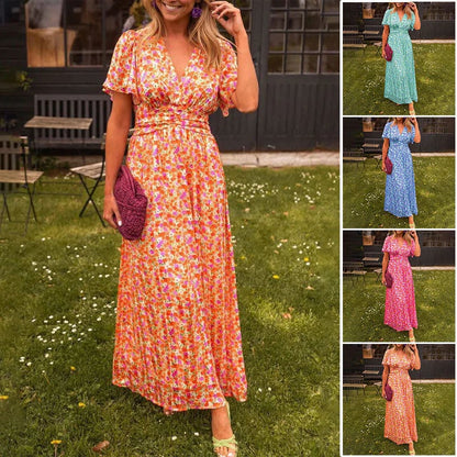 💖🔥Limited time offer, last day 51% off🔥Cute vintage floral dress for women