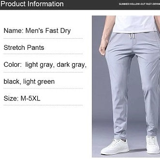 🔥LAST DAY 56% OFF🔥🔥Stretch Pants – Men‘s Fast Dry Stretch Pants