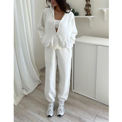 💥Special sale - Triple Threaded High-Neck Casual Sportswear 2-piece set