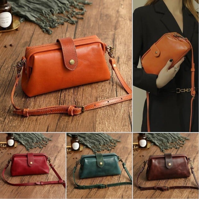 Premium Leather Retro Handmade Bag