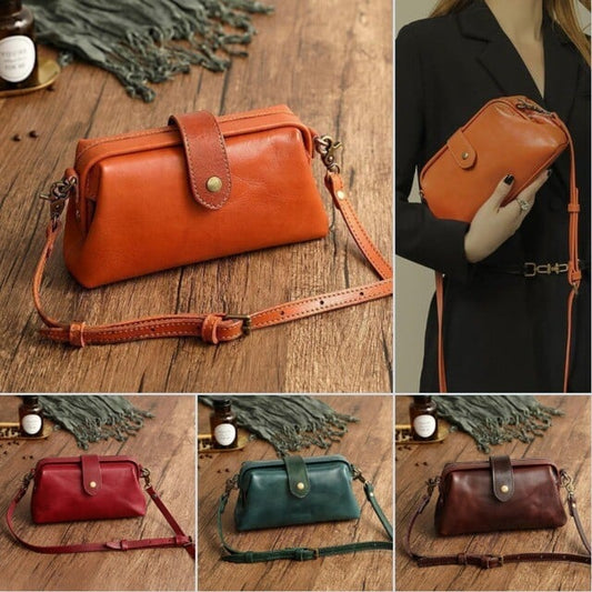 Premium Leather Retro Handmade Bag