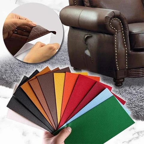 Wyhsports - Self Adhesive Leather Patch Cuttable Sofa Repairing