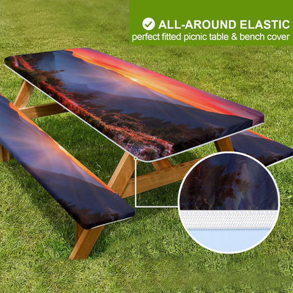 6ft Waterproof Picnic Table Covers