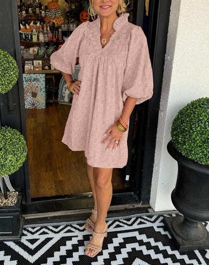 🔥LAST DAY 49% OFF🔥🔥women's mini puff sleeve dress