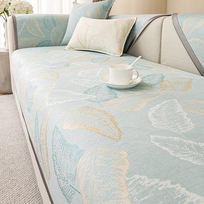 🔥LAST DAY 53% OFF🎁Universal Luxury Leaf Pattern Lightweight Sofa Cushion