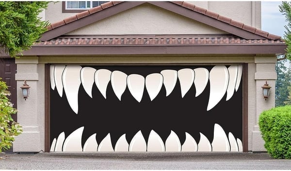 Hot Sale-Halloween 2024 Garage Door Decoration