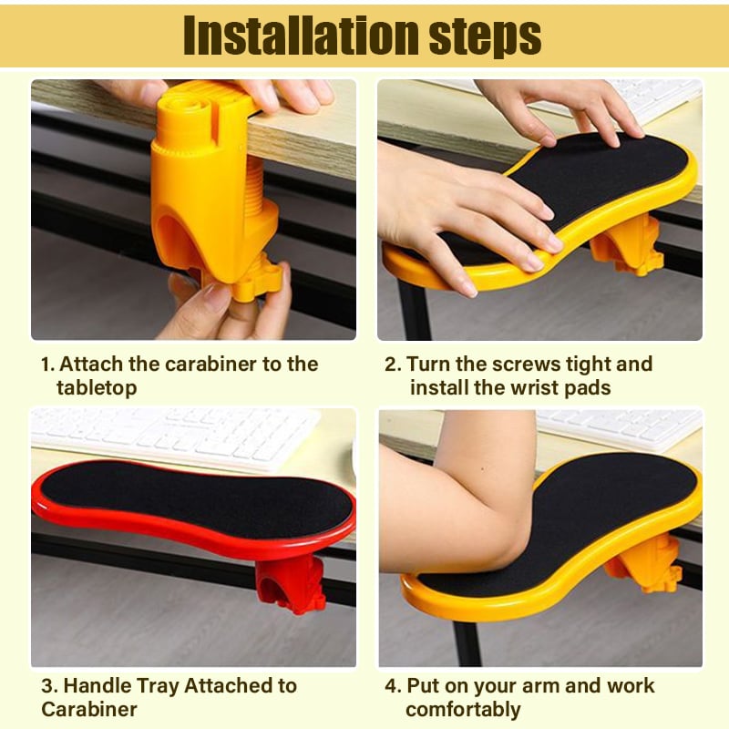 🔥2025 SALE - Fatigue Relief Arm Rest for Desk