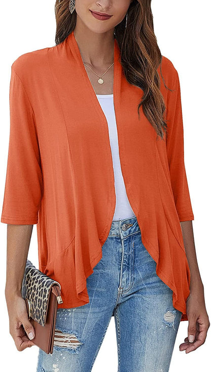 🔥Last Day ✨Women's Casual Lightweight Open Front Cardigans