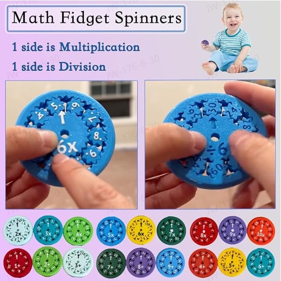 🔥Hot Sale 🔥2024 New Math Fidget Spinners