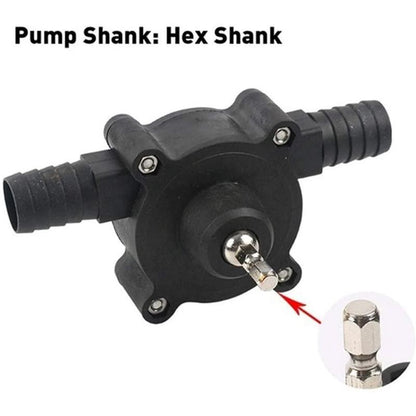 Wyhsports - Hand Electric Drill Drive Self Priming Water Transfer Pump