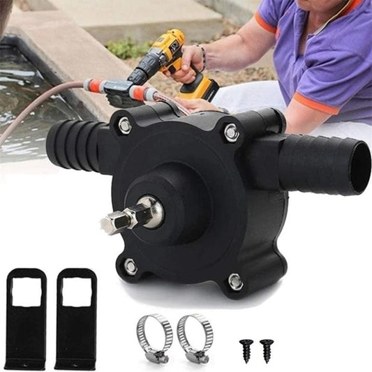 Wyhsports - Hand Electric Drill Drive Self Priming Water Transfer Pump