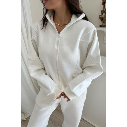 💥Special sale - Triple Threaded High-Neck Casual Sportswear 2-piece set