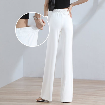 💥Special sale - Ice Silk High Waist Wide-leg Pants