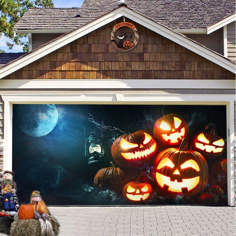 Hot Sale-Halloween 2024 Garage Door Decoration