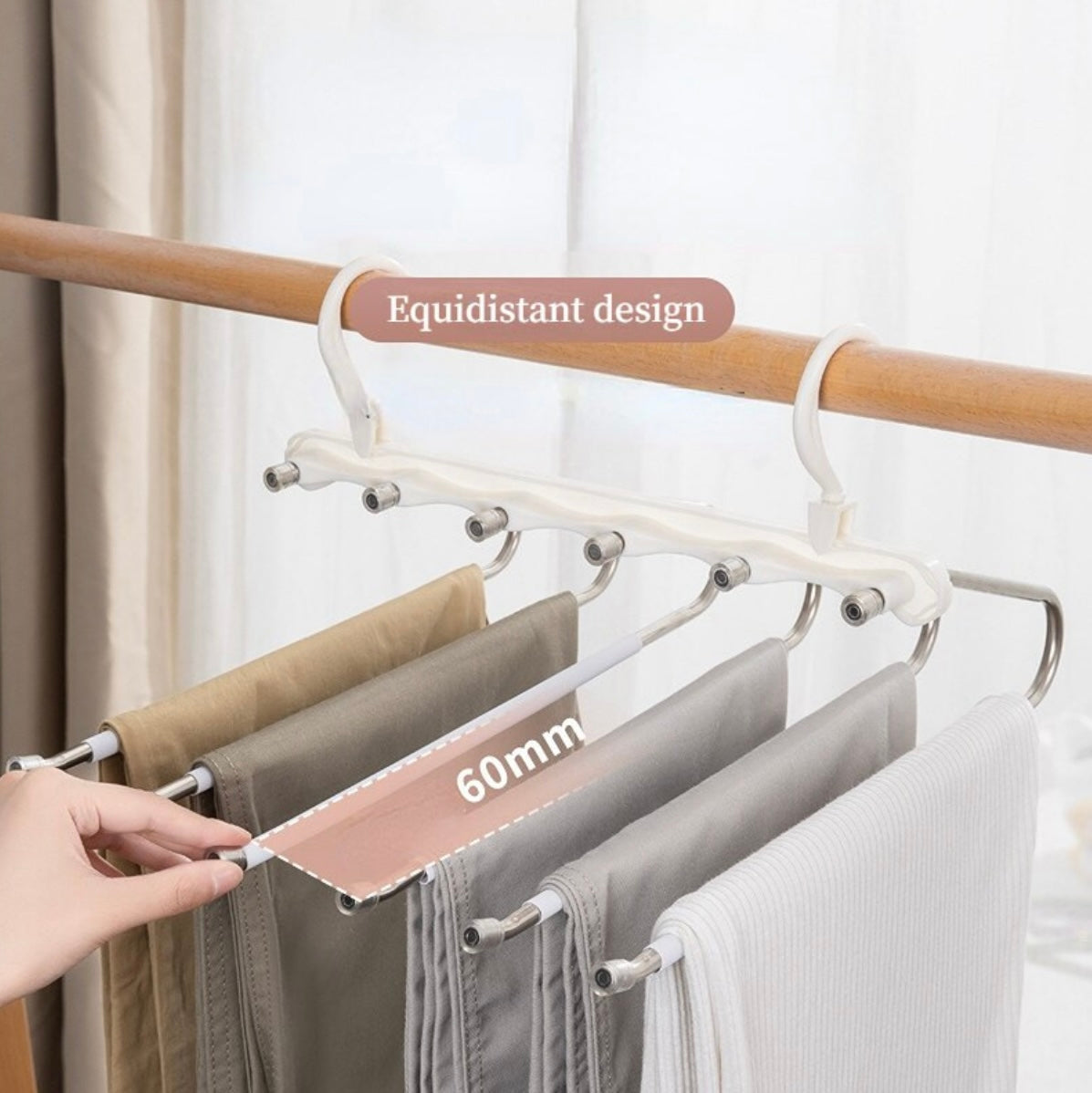 Wyhsports - 5-in-1 Multi-Functional Pants Rack