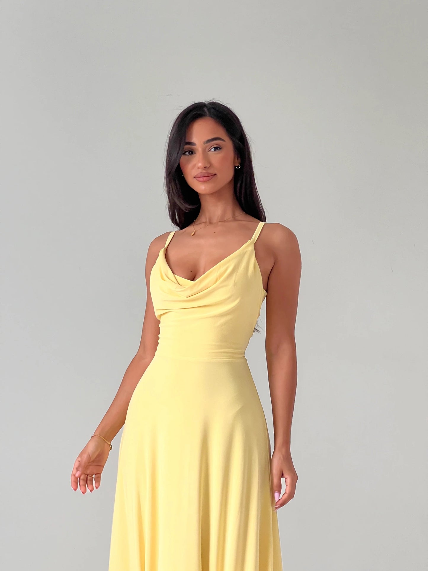 🔥Last Day 52% OFF🔥Lulah Drape Maxi Dress with Built-in Bra