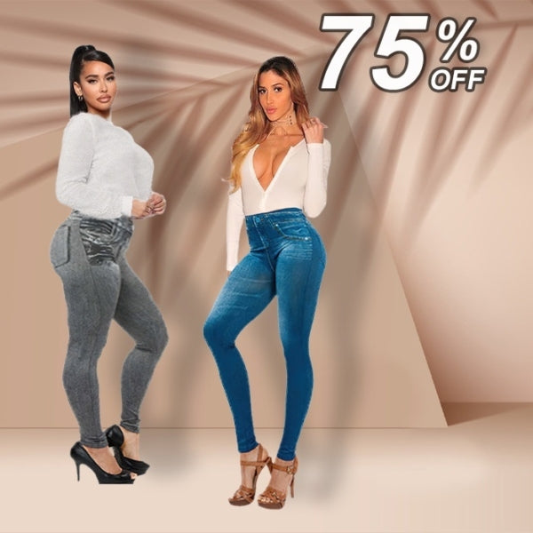 🔥LAST DAY 80% OFF🔥 Denim Leggings – Thermal Fleece Denim Jeggings