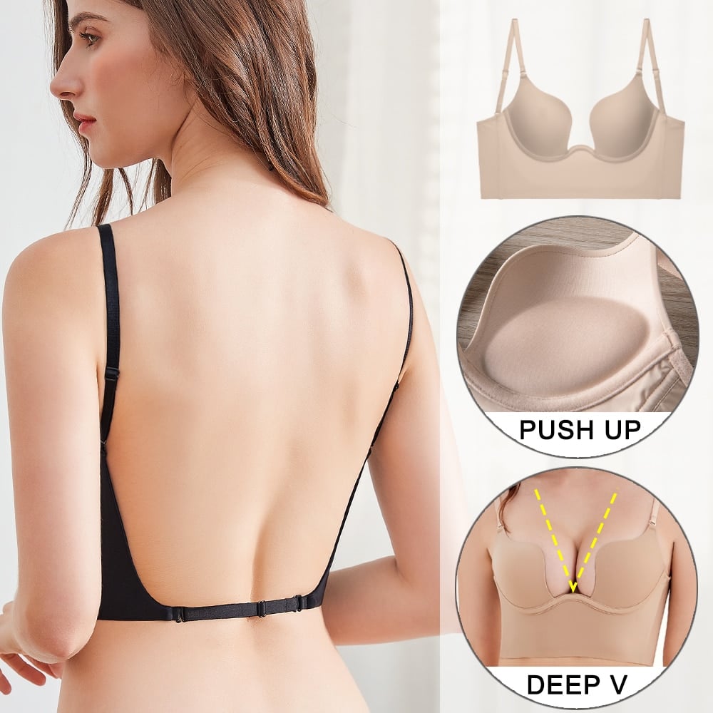 Hot Sale 49% OFF🔥Backless Deep V Invisible Bra